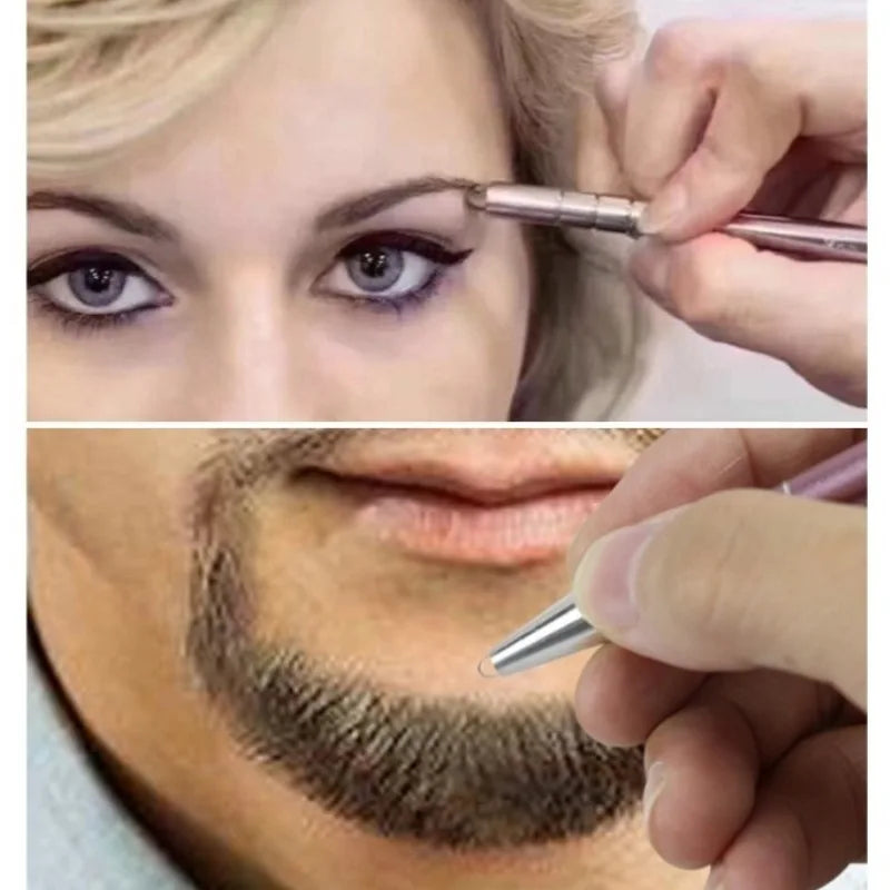 Hair Engraving Pen + 10 Blades – DIY Beard & Hair Styling Tool