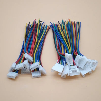 10Pair Micro JST PH 2.0 2P 3P 4P 5P 6PIN Male Female Plug Connector With Wire Cables 100mm Peaceful Pleasures Health and Wellness 10 Pairs 5P