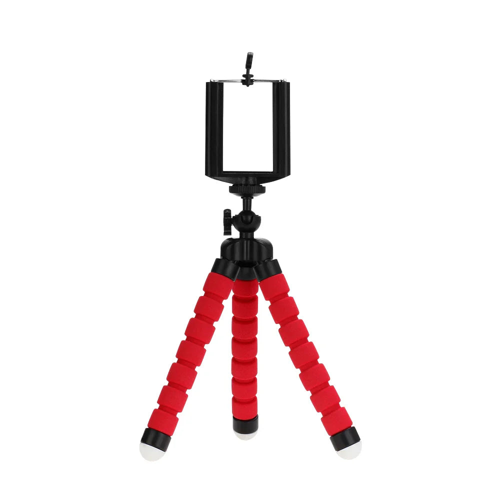 VeFly Octopus Mini Flexible Tripod & Phone Clip Holder