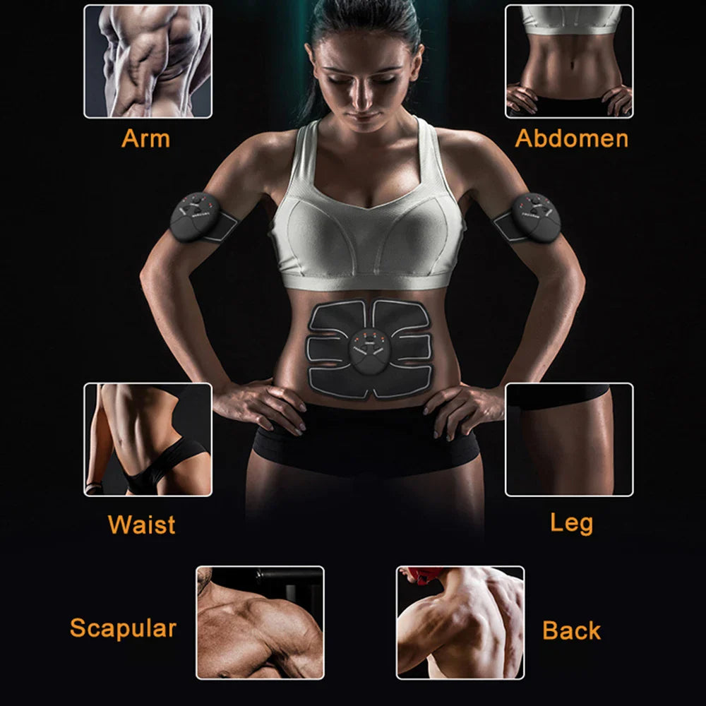 EMS Abdominal Muscle Stimulator – ABS Toner Men & Women