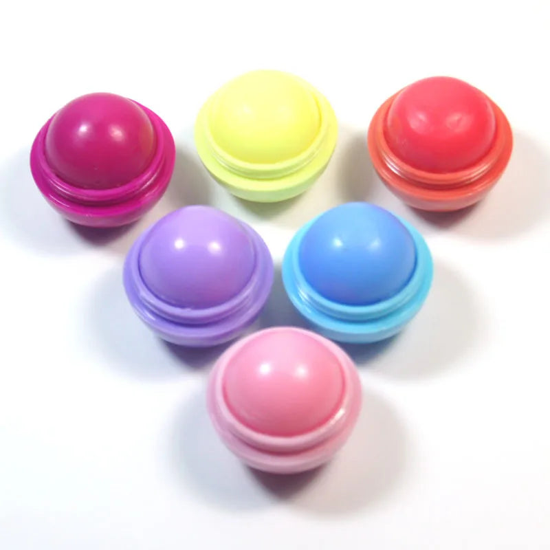 Sphere Ball Lip Balm 6 Colors | Shea Butter & Vitamin E