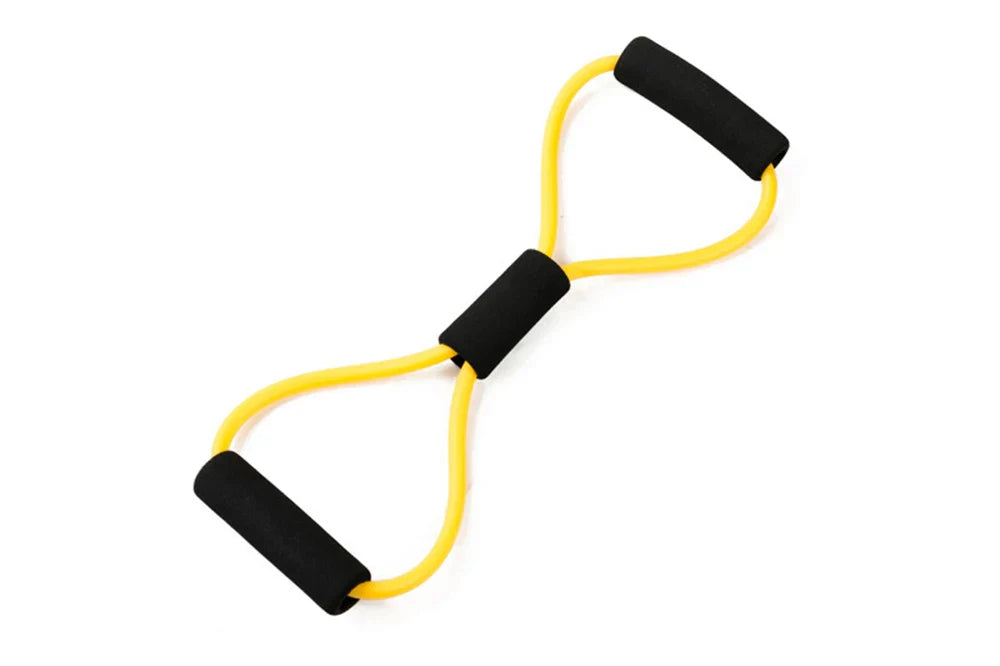 8-Shape Resistance Band Chest Expander – Yoga & Gym Fitness