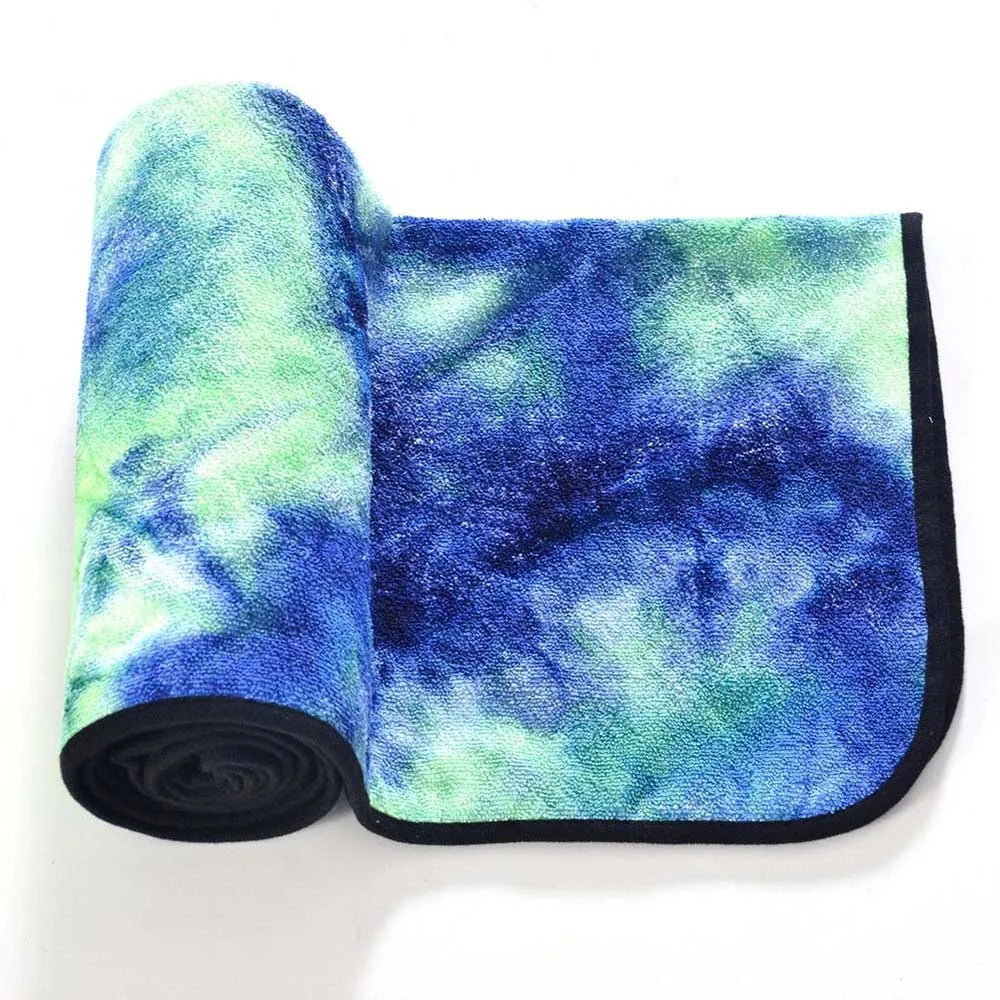 Non-Slip Microfiber Yoga Mat Towel – Fast Dry & Foldable