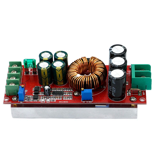 DC-DC Boost Converter Module 20A 1200W | 8-60V to 12-80V DC-DC Converter Module Peaceful Pleasures Health and Wellness Default Title