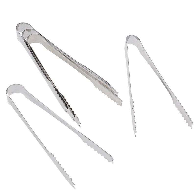 Stainless Steel Buffet Tongs – Ice, Candy & Food Serving Set