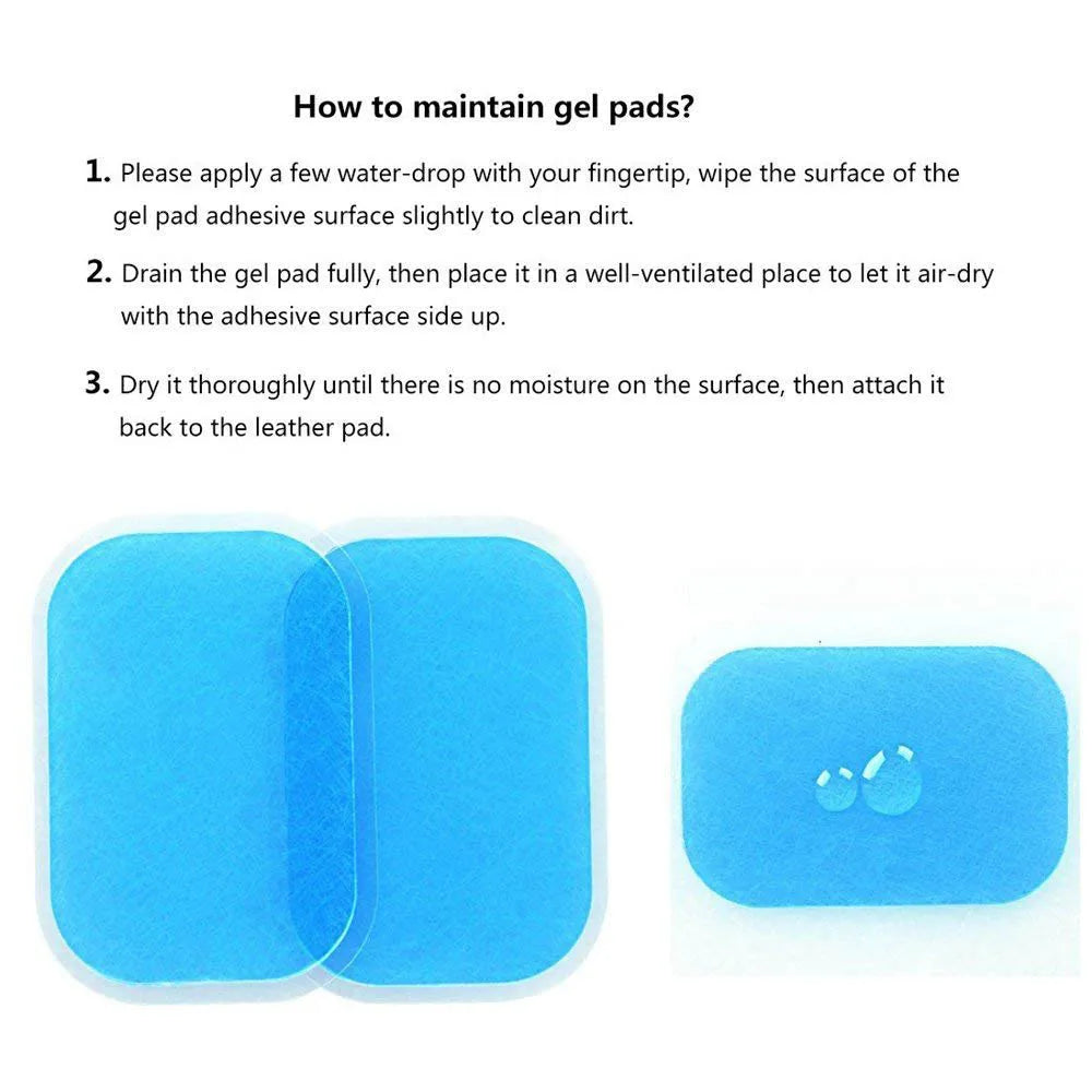 14-Pack EMS Hydrogel Replacement Pads for AB Belt Muscle Toner