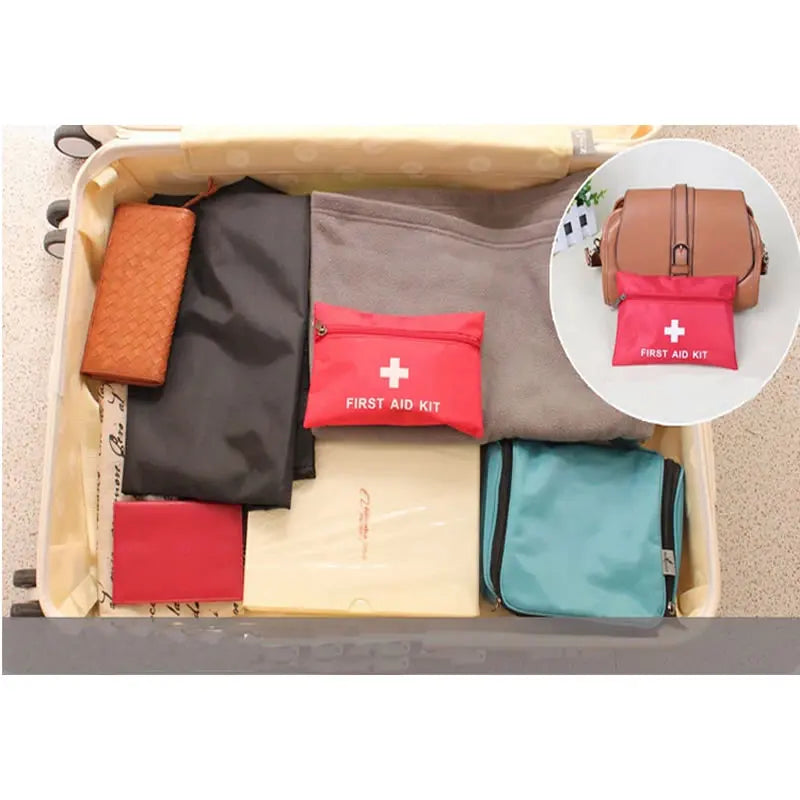 50-Piece Portable First Aid Kit – Car, Home, Travel & Outdoor