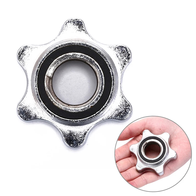 25mm Spin-Lock Barbell Collar | Solid Steel Dumbbell Clamp