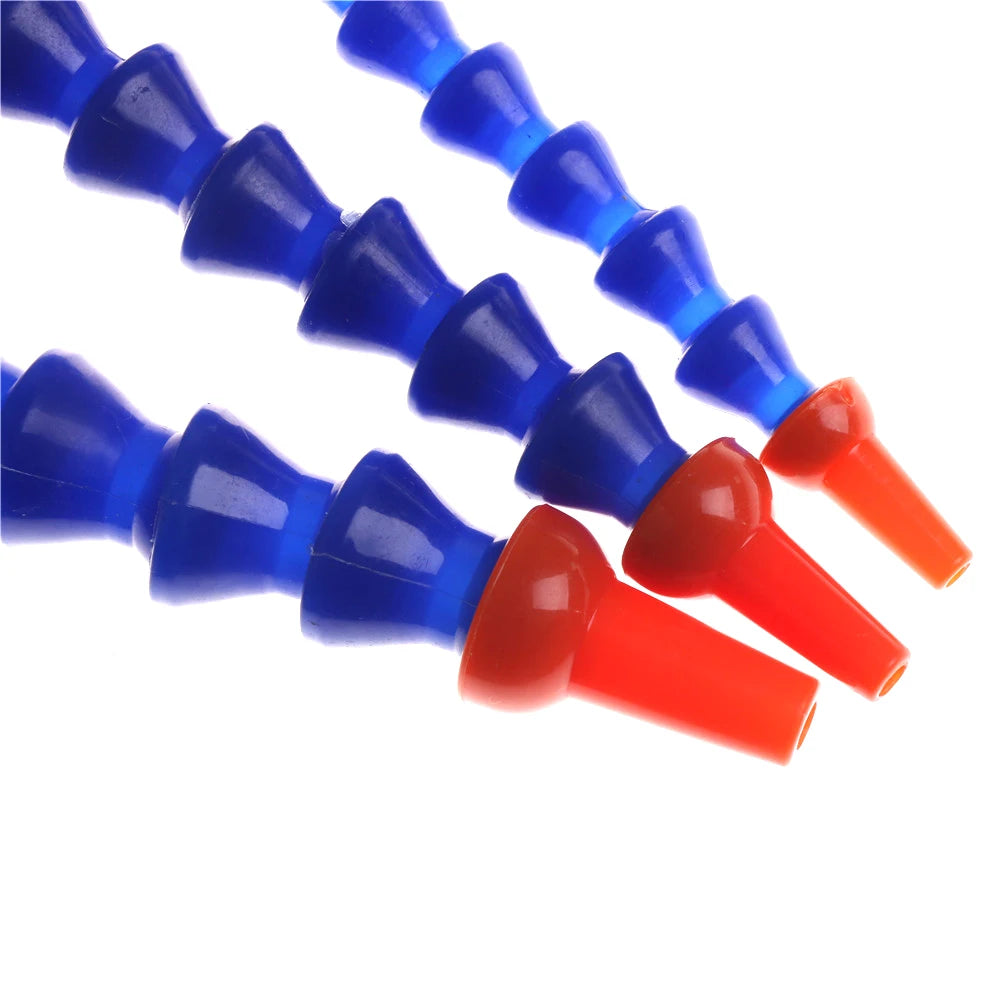 Flexible Coolant Pipe 300mm | 1/4" 3/8" 1/2" Blue Nozzle Hose