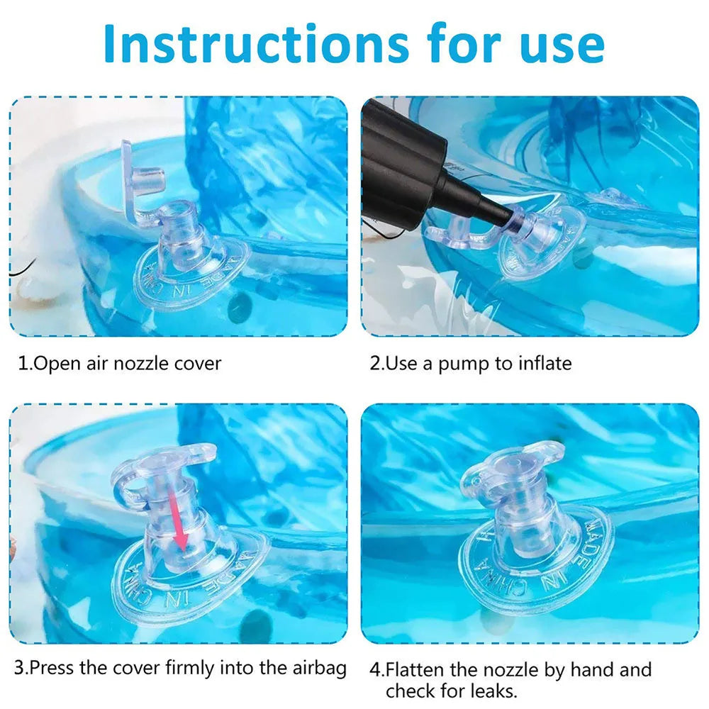 Baby Inflatable Swim Ring Float – Double Airbag Safety Seat