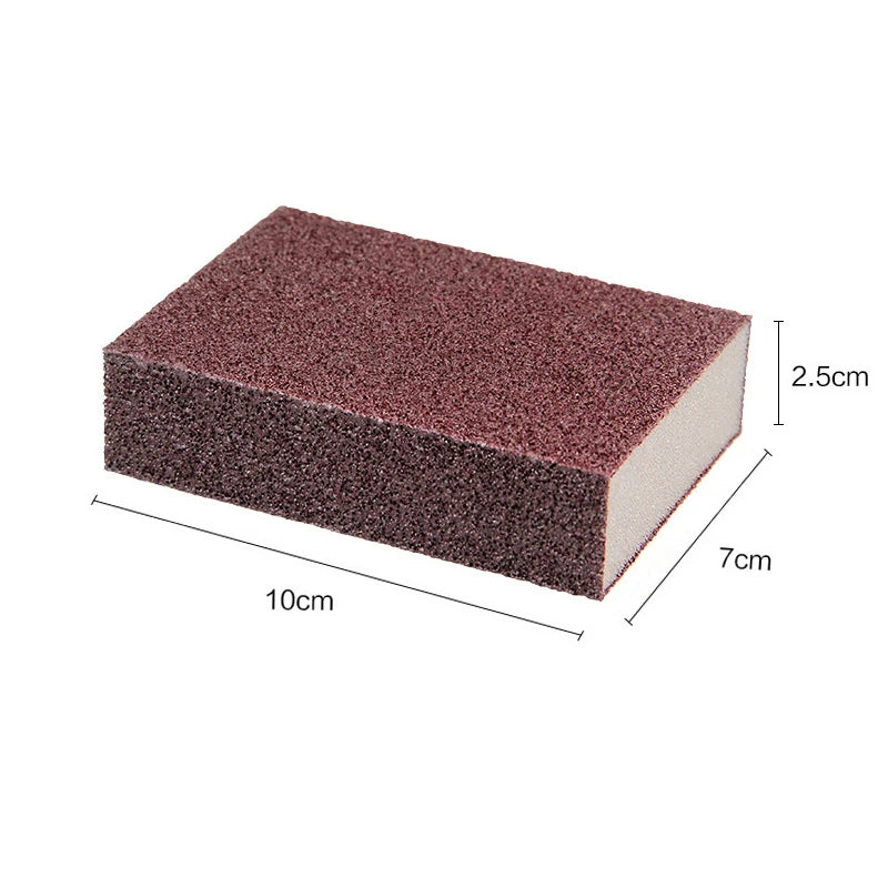 2-Pack Nano Carborundum Magic Eraser Sponge | Rust Removal, Descaling & Kitchen Cleaning – Large & Small
