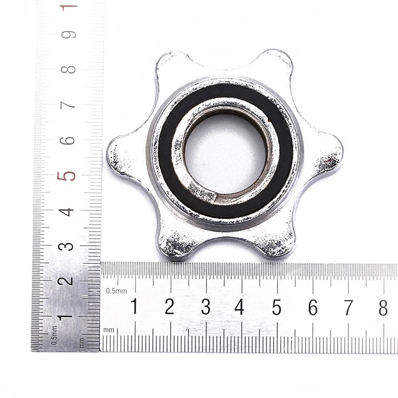 25mm Spin-Lock Barbell Collar | Solid Steel Dumbbell Clamp