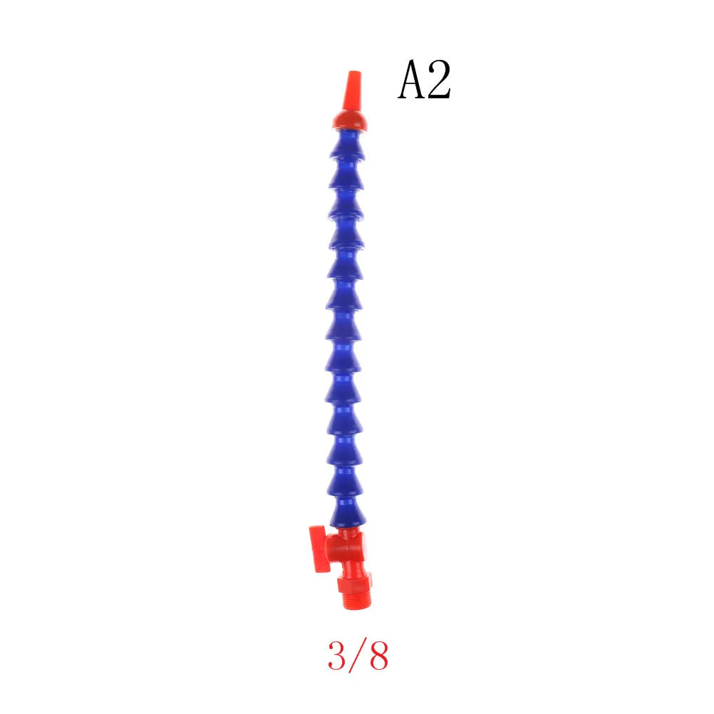 Flexible Coolant Pipe 300mm | 1/4" 3/8" 1/2" Blue Nozzle Hose