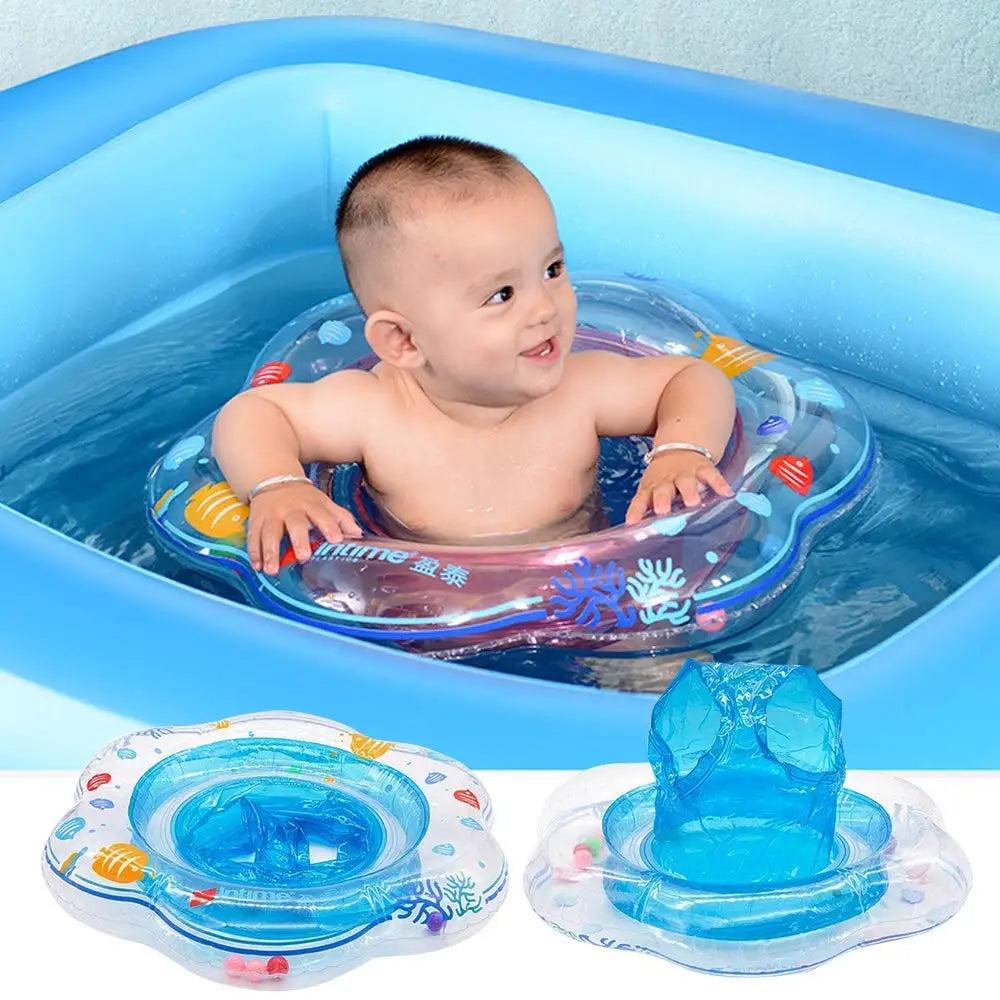 Baby Inflatable Swim Ring Float – Double Airbag Safety Seat