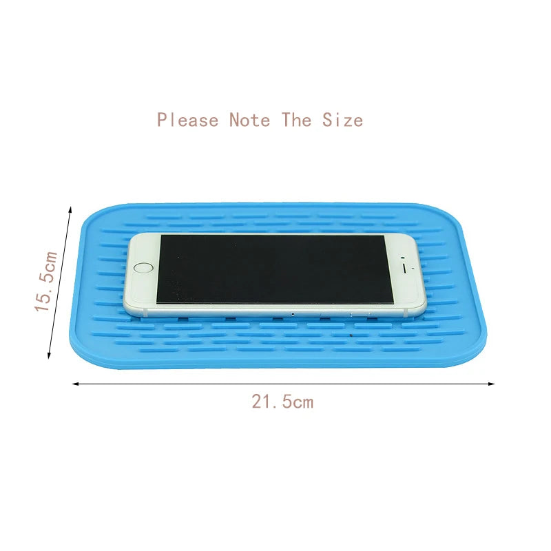 Silicone Pot Holder trivet Mat jar Opener, spoon Rest Garlic Peeler, Non Slip, durable, dishwasher Safe, heat Resistant Hot Pads Peaceful Pleasures Health and Wellness