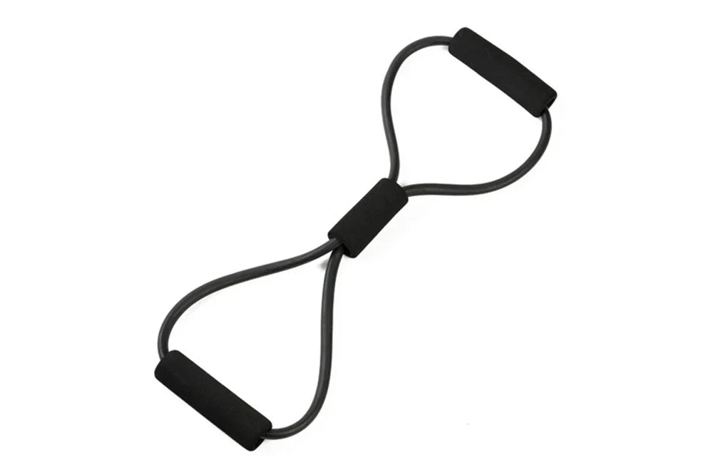 8-Shape Resistance Band Chest Expander – Yoga & Gym Fitness