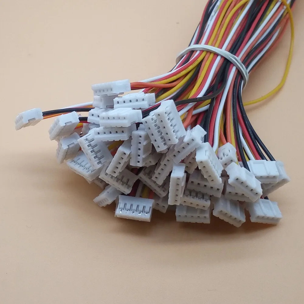 20pcs/Lot JST PH 2.0 2/3/4/5/6/7/8/9/10 Pin Pitch 2.0mm Connector Plug Wire Cable 30cm Length 26AWG Peaceful Pleasures Health and Wellness