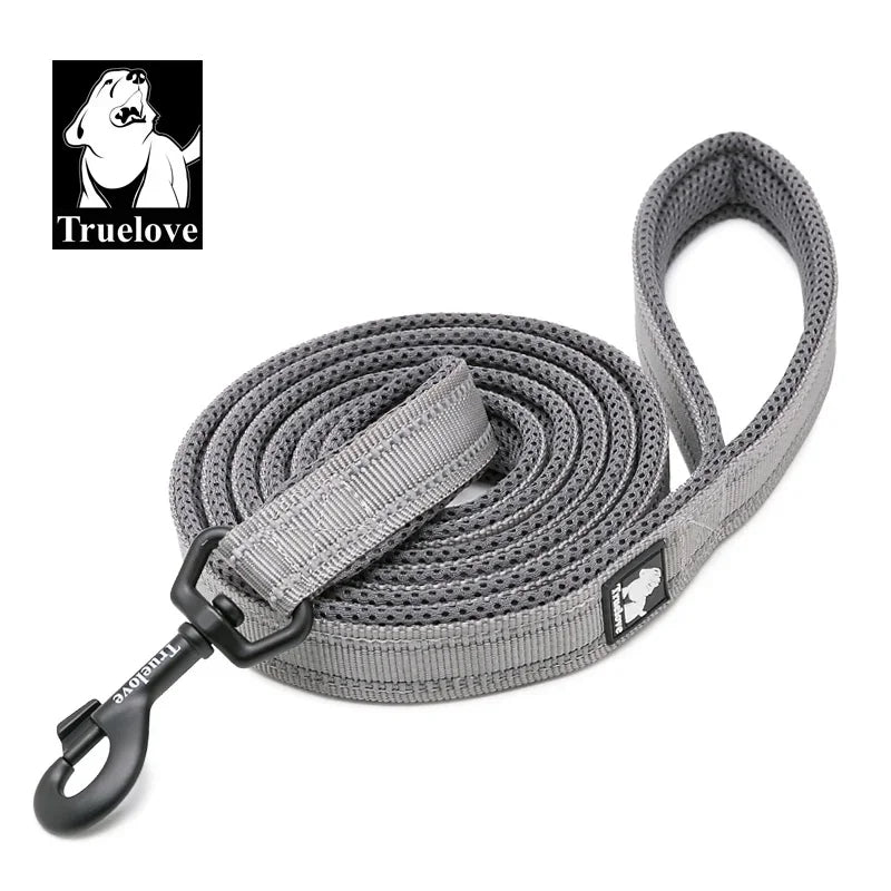 Truelove Soft Dog Pet Leash in Harness and Collar Reflective Nylon Cat Mesh Walking Training 11 Color Length 110cm TLL2111 Peaceful Pleasures Health and Wellness