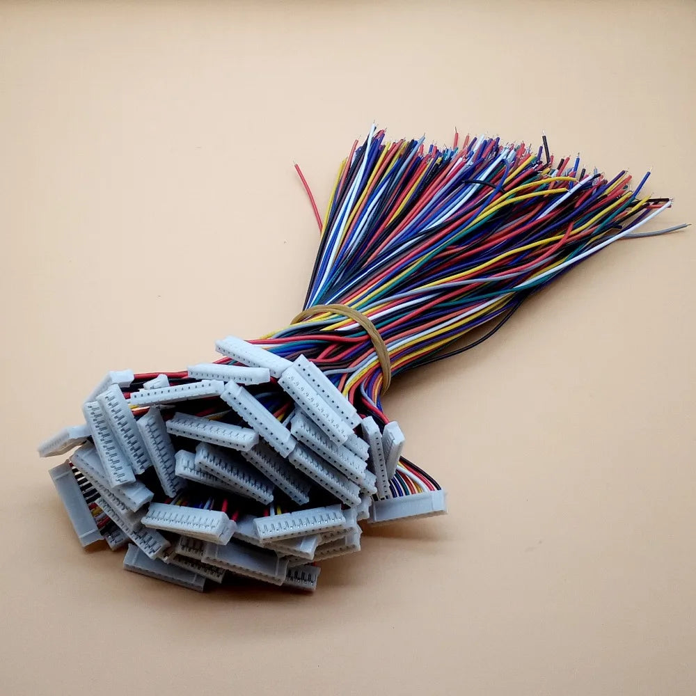 20pcs/Lot JST PH 2.0 2/3/4/5/6/7/8/9/10 Pin Pitch 2.0mm Connector Plug Wire Cable 30cm Length 26AWG Peaceful Pleasures Health and Wellness