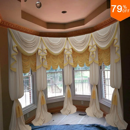 Luxury Velvet Curtain Set | Roman Blinds, Drapes & Valance Luxury Curtain Set Peaceful Pleasures Health and Wellness