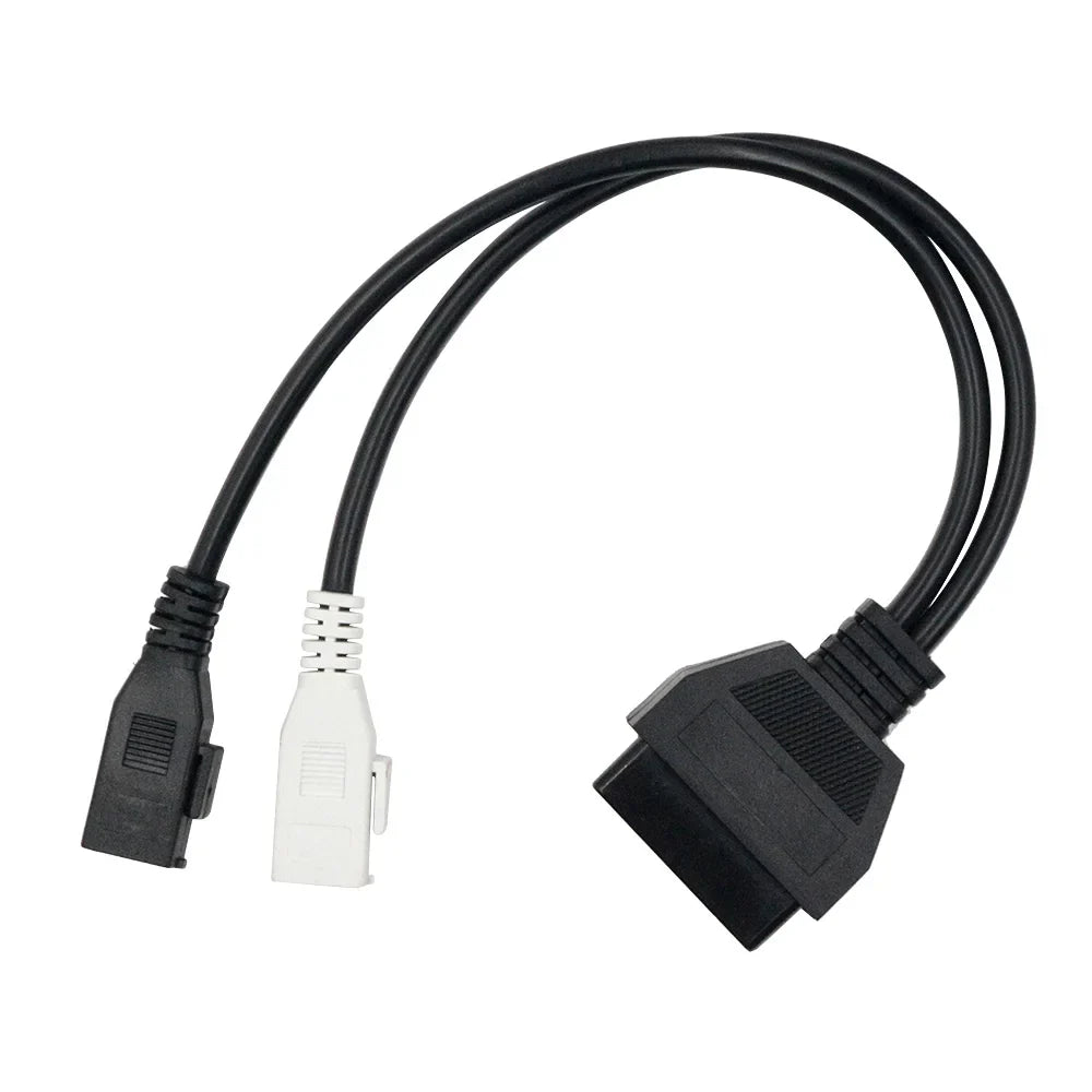 OBD1 to OBD2 2x2 16-Pin Adapter Cable – Audi VW Seat Skoda