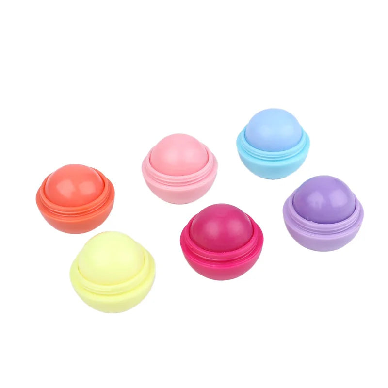 Sphere Ball Lip Balm 6 Colors | Shea Butter & Vitamin E