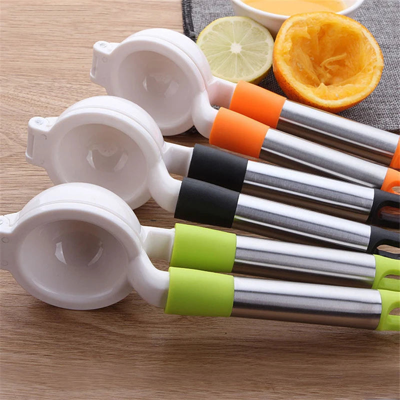 Manual Citrus Juicer – Hand Press Lemon, Lime & Orange Squeezer, Food-Grade, Stainless Steel