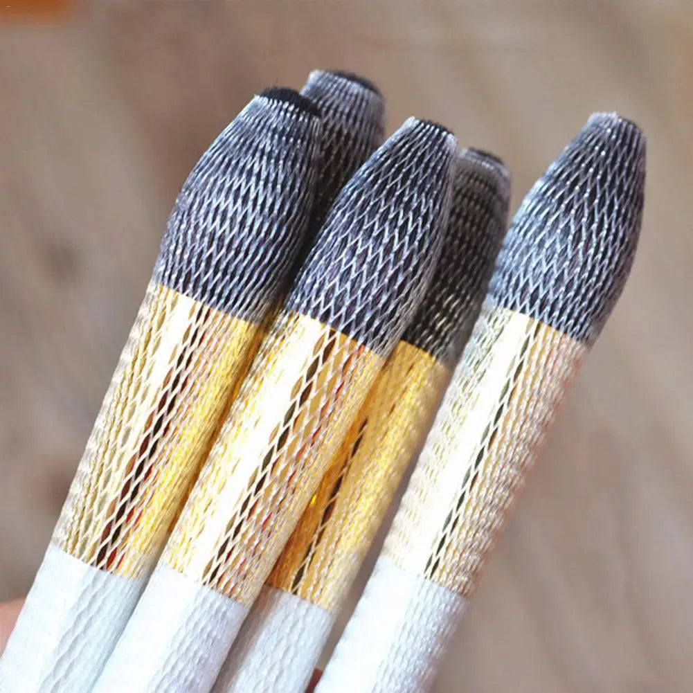 100pcs Makeup Brush Mesh Net Covers – Elastic Protective Sheath