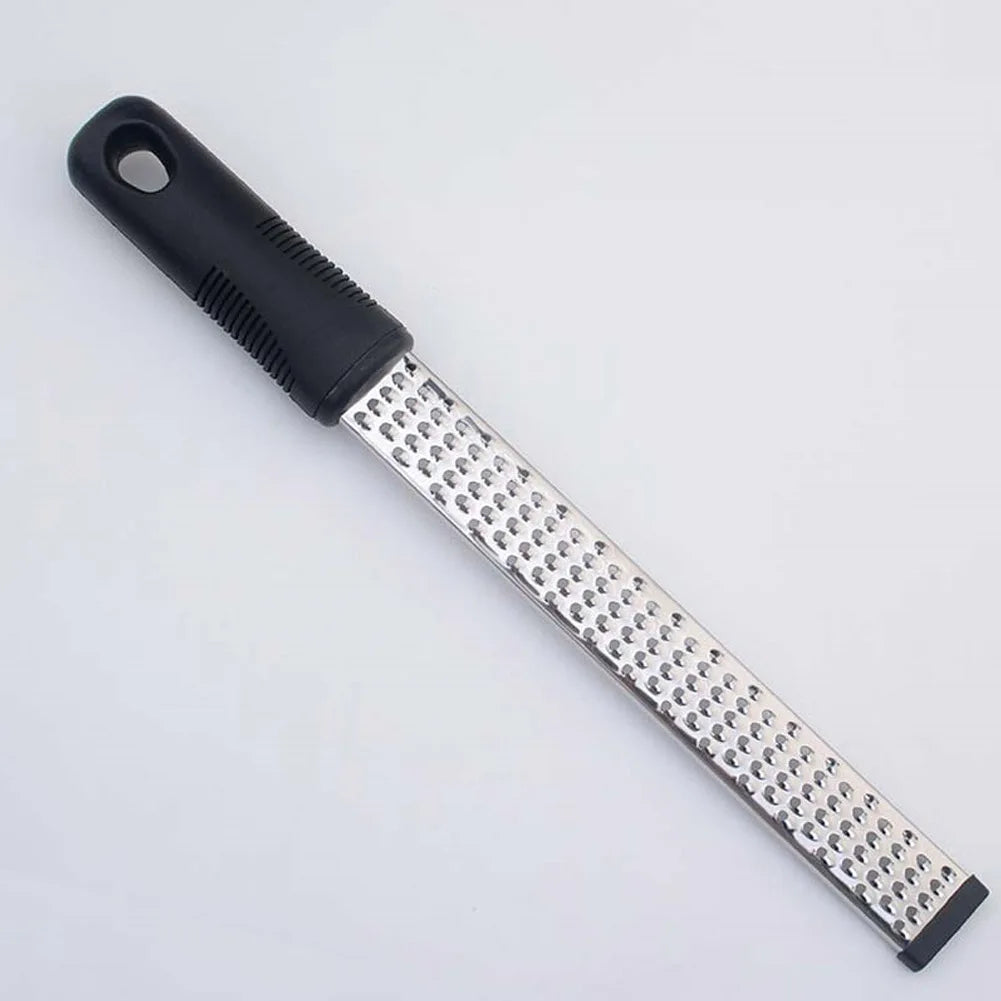 12-Inch Stainless Steel Cheese Grater & Lemon Zester | Chocolate Grater, Fruit Peeler – Multifunctional Kitchen Tool