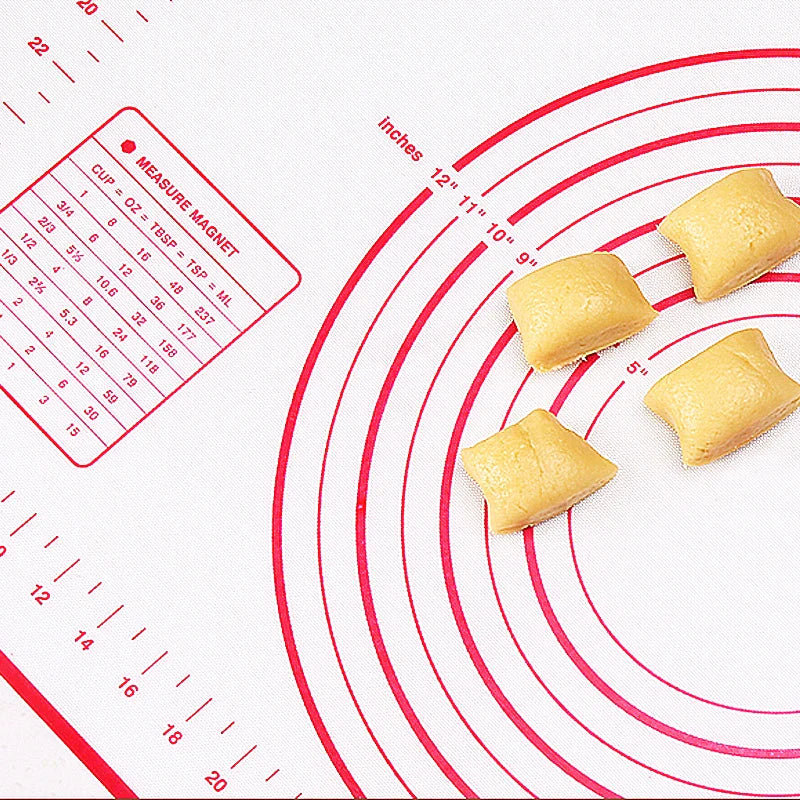 Thickened Platinum Silicone Baking Mat Non-Stick Kneading Pad 30x40