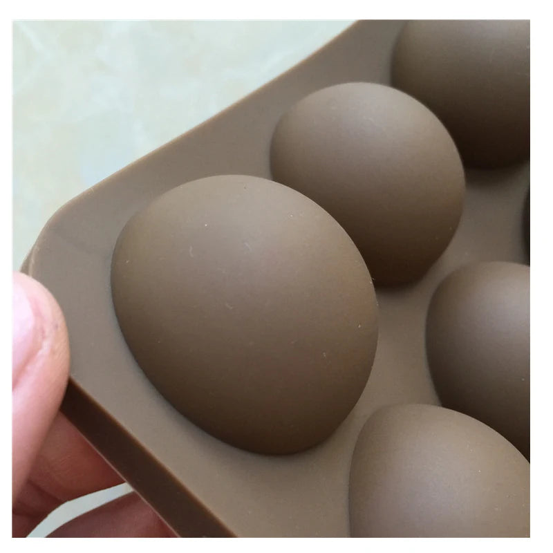 Ball Sphere Silicone Mold – Round Baking Mold for Chocolate, Pudding, Jello, Candy, Soap & Bread