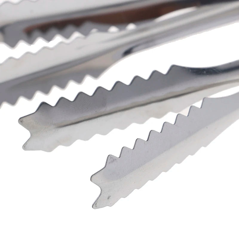 Stainless Steel Buffet Tongs – Ice, Candy & Food Serving Set