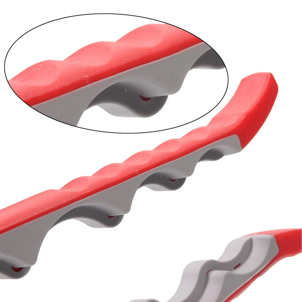 Jar Opener, Easy Grip Bottle Opener Twist Off Lid Quick Opening Cooking Everyday Use for Weak Hands and Arthritic Peaceful Pleasures Health and Wellness