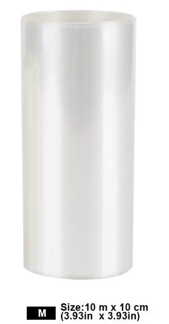 Transparent Mousse Cake Collar Roll – Clear Food-Grade PP Film, 8cm or 10cm Wide, 10m per Roll