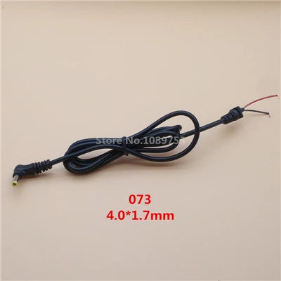 1Pcs Adapter Output Power Cord DC Male Plug with 100cm Cable 5.5*2.5/2.1 4.0*1.7 3.5*1.35 2.5*0.7mm Peaceful Pleasures Health and Wellness 073