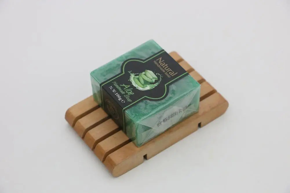 Natural Handmade Soap – Bamboo Charcoal, Chamomile & Volcanic Mud