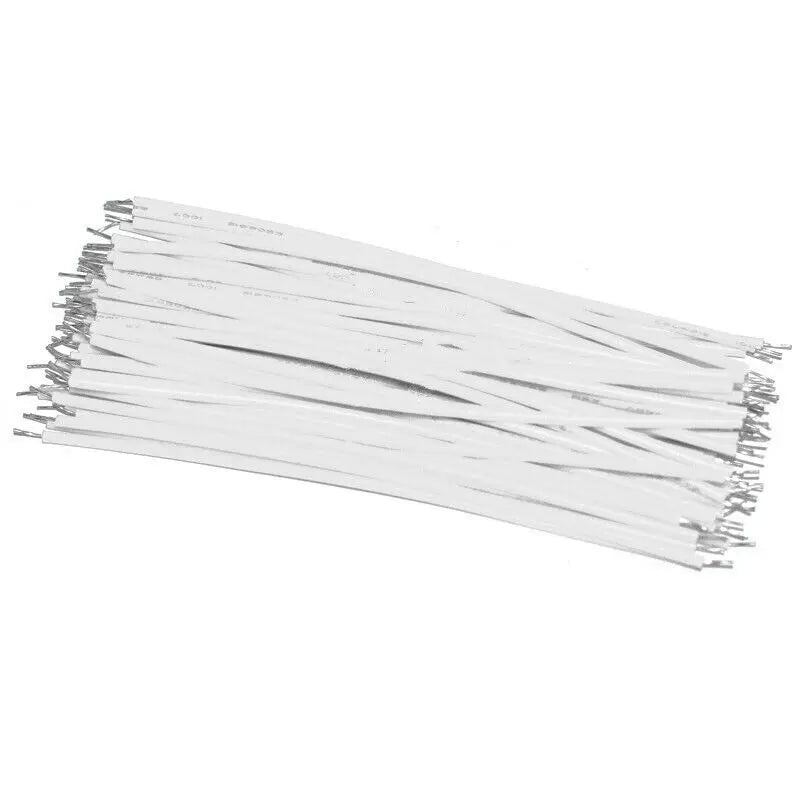 50Pcs 22AWG Tin-Plated PCB Solder Cable 1007-22AWG 5/10/15/20cm Fly Jumper Wire Cable Tin Conductor Wires Connector Wire Peaceful Pleasures Health and Wellness White 10cm