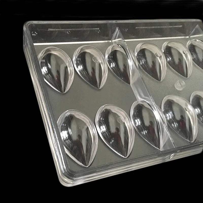 3D Polycarbonate Chocolate Bar Mold Tray | Heat-Safe DIY Candy & Pastry Baking Mold
