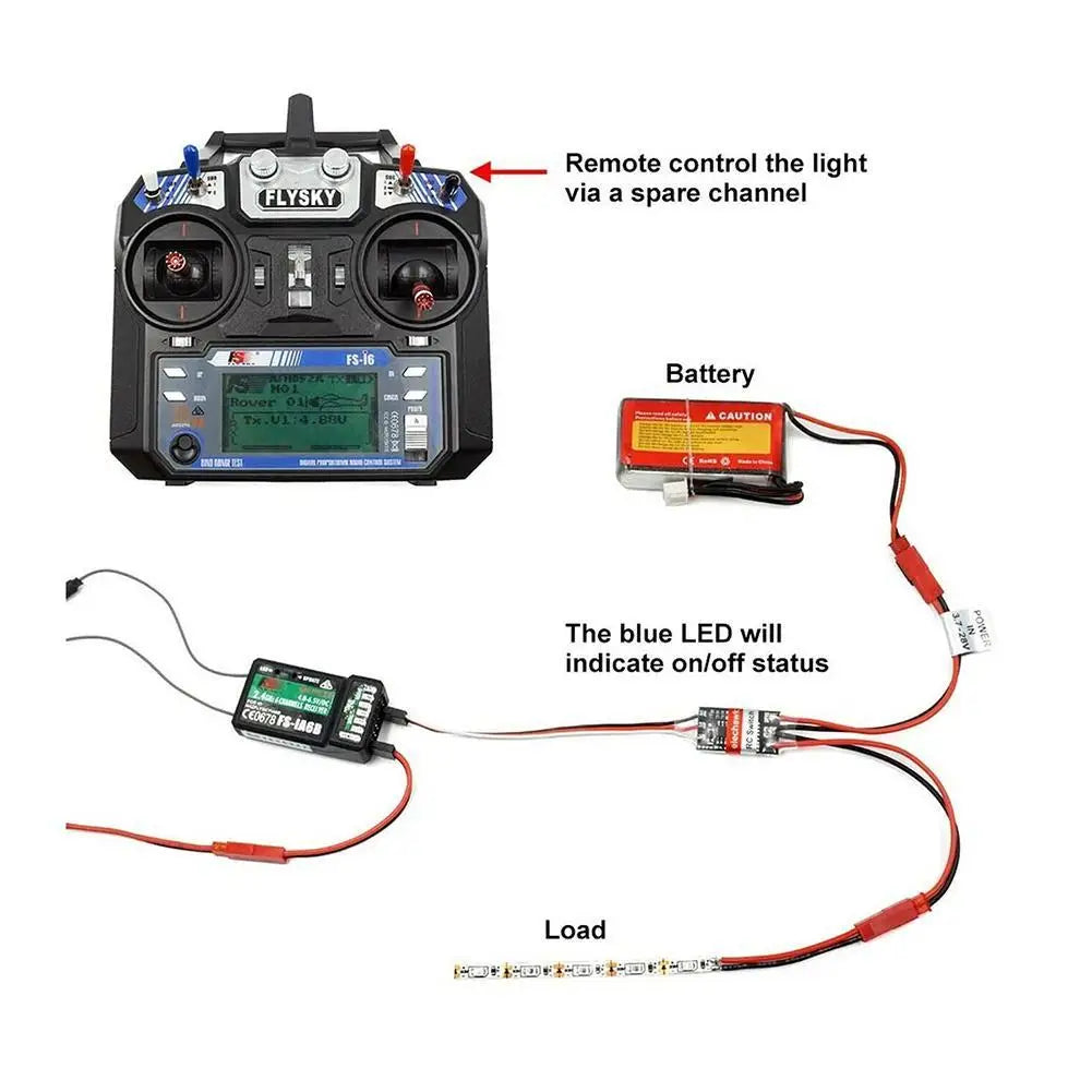 2-20A Current Remote Control Electronic 3-30V Aerial Model Plant