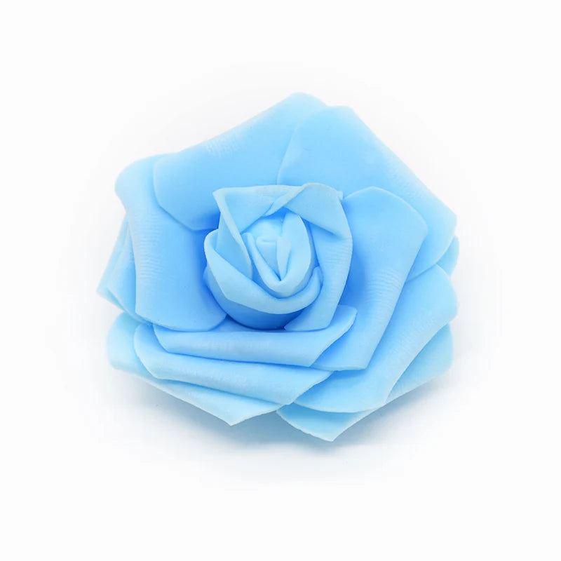 Artificial Silk Rose Heads 20/40PCS – Wedding & Home Decor