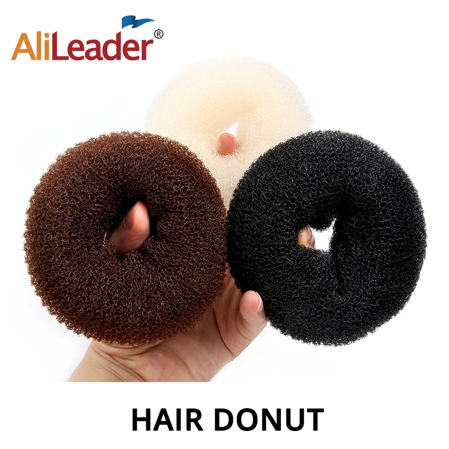 Professional Hair Bun Donut Women Elegance Donut Shape Hairstyle Bun Filler Hair For Girls Hair Accessories Peaceful Pleasures Health and Wellness