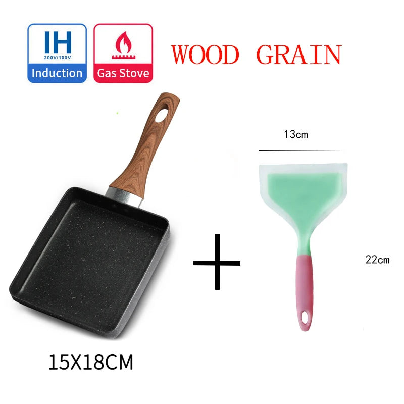 Thickened Non-Stick Omelet & Egg Pan – Mini Aluminum Frying Pan for Pancakes, Steak & Breakfast