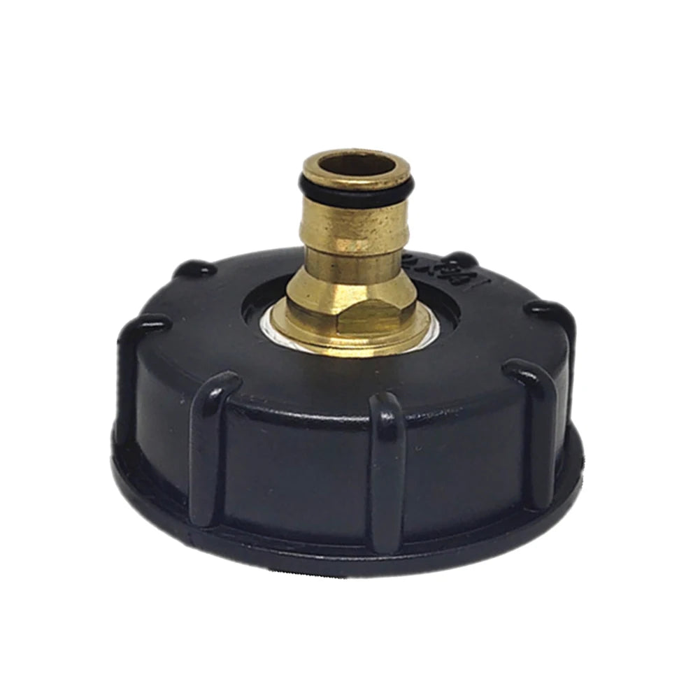 1000L IBC Tank Adapter Plastic IBC Tote Tank Connector Fitting Ton Barrel Accessories Black Peaceful Pleasures Health and Wellness E CN