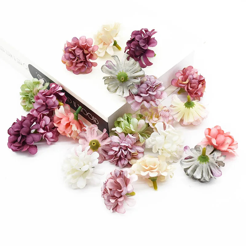 Artificial Silk Hydrangea Flowers – Wedding & Home Decor 20/40pc