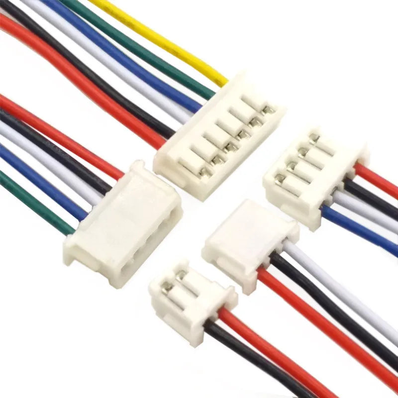 10pcs ZH 1.5mm Wire Cable Connector DIY ZH1.5 JST 2/3/4/5/6/7/8/9/10pin Electronic Line Single End 28AWG 10cm/15cm/20cm/30cm Peaceful Pleasures Health and Wellness
