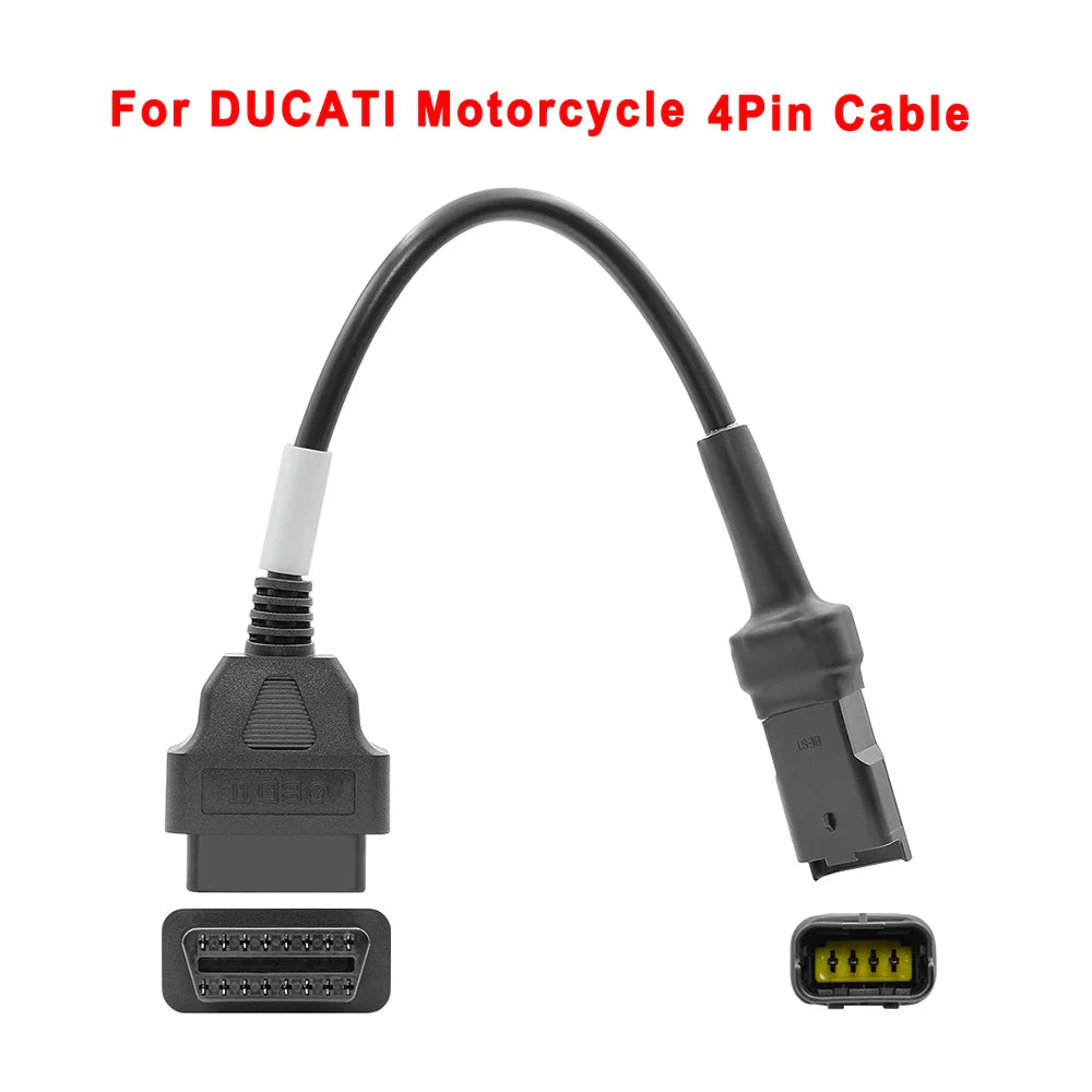 Motorcycle OBD2 Extension Cable – KTM Yamaha Honda Suzuki Ducati