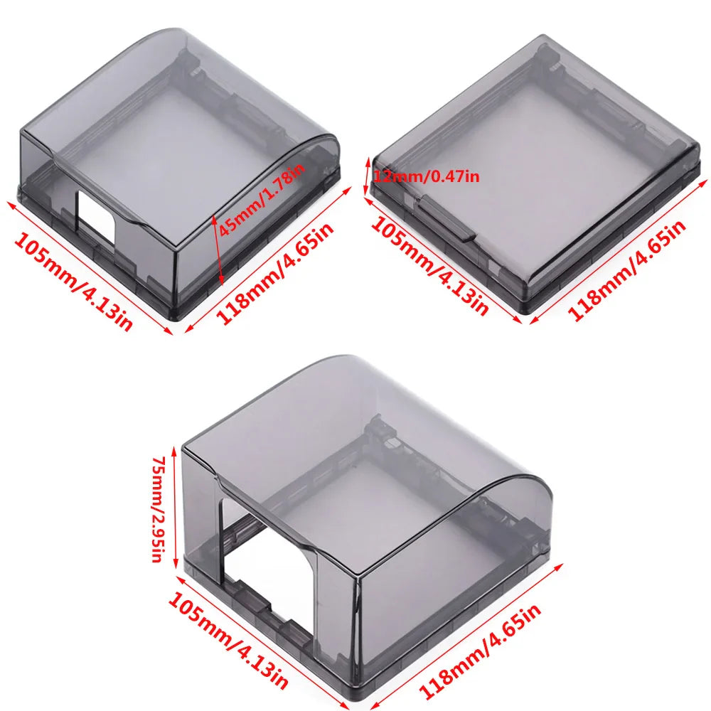 86 Type Waterproof Socket Cover | Self-Adhesive Wall Switch Box