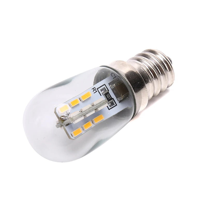 E12 LED Bulb 220V Globe Glass Lamp – Refrigerator & Sewing Machine