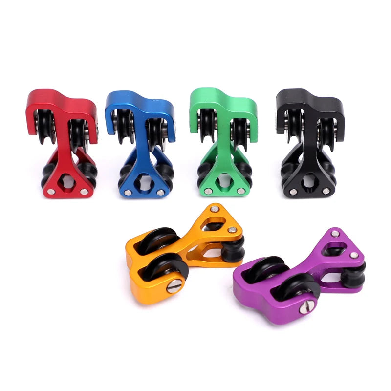 Aluminum Alloy Archery Hunting Roller Glide Bow String Separator