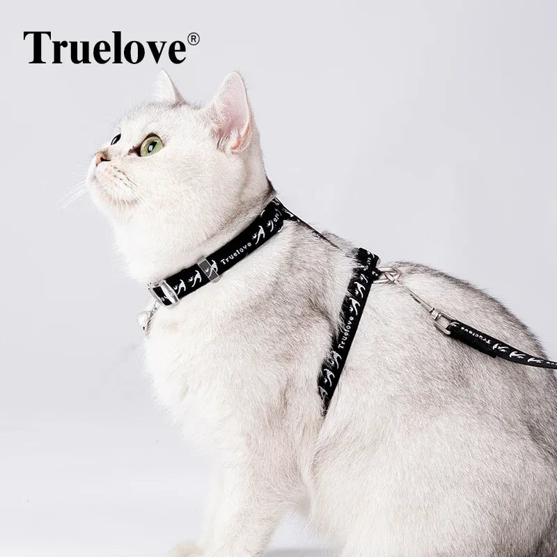 Truelove Cat H-Shape Harness & Leash Set – TLH3912 Peaceful Pleasures Health and Wellness